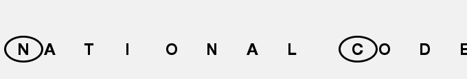 National Code Pi Std Universal