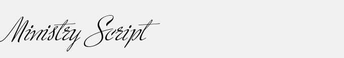 Ministry Script