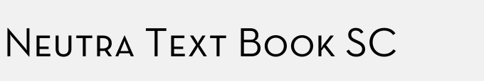 Neutra Text SC