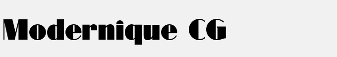 Modernique CG