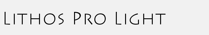 Lithos Pro Light