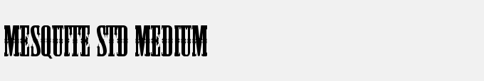Mesquite Std Medium