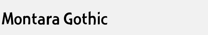 Montara Gothic