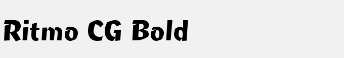 Ritmo CG Bold