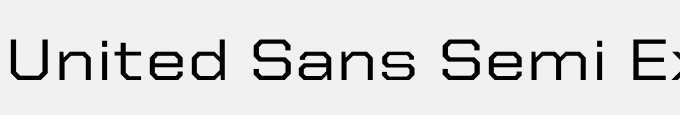 United Sans Semi Ext Medium