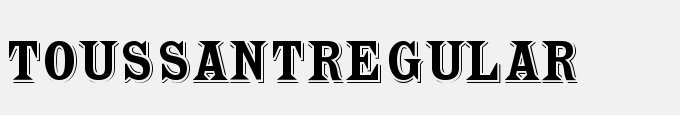 Toussant-Regular