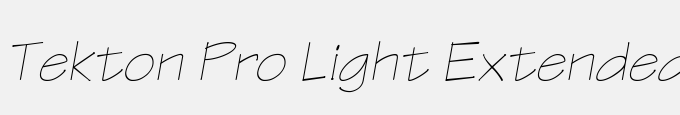 Tekton Pro Light Extended Oblique