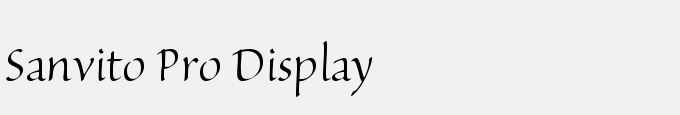 Sanvito Pro Display