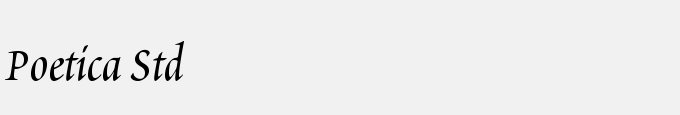 Poetica Std