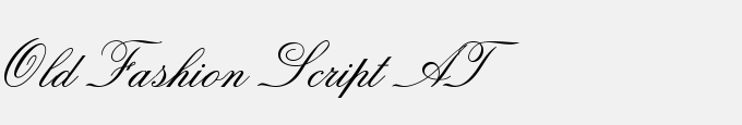 Old Fashion Script AT