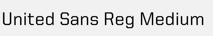 United Sans Reg Medium