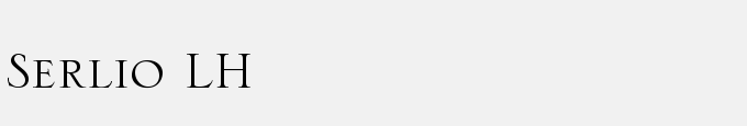Serlio LH