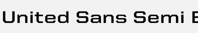 United Sans Semi Ext Bold