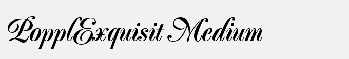 Poppl-Exquisit Medium