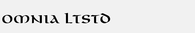 Omnia LT Std Roman