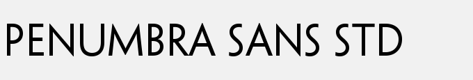 Penumbra Sans Std