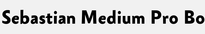 Sebastian Medium Pro Bold