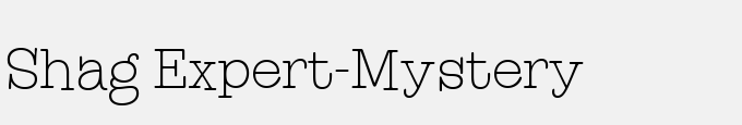 Shag Expert-Mystery