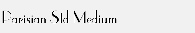 Parisian Std Medium