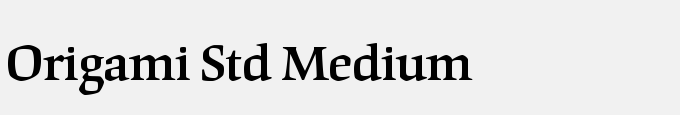 Origami Std Medium