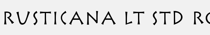 Rusticana LT Std Roman