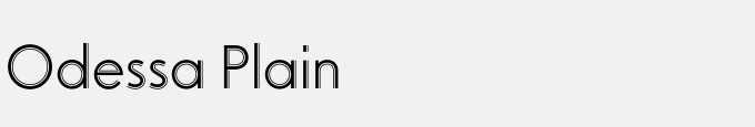 Odessa Plain