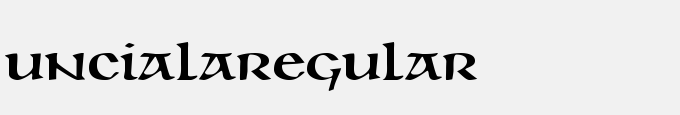 Unciala-Regular