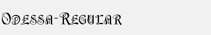 Odessa-Regular