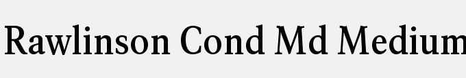 Rawlinson Cond Md Medium