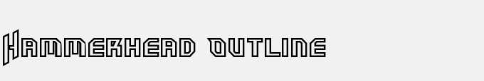 Hammerhead Outline