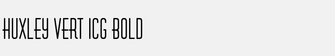 Huxley Vert ICG Bold