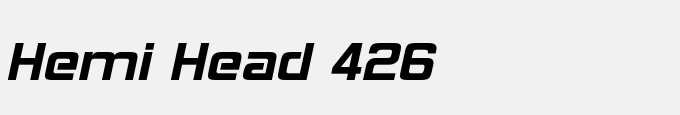 Hemi Head 426