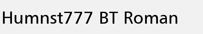 Humnst777 BT Roman