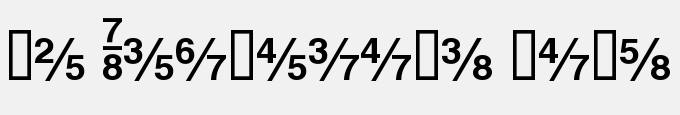 He Fractions Bold