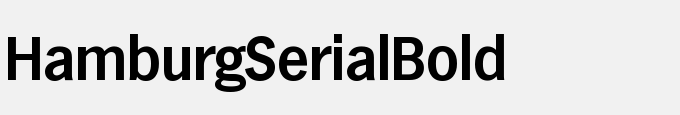 Hamburg-Serial-Bold