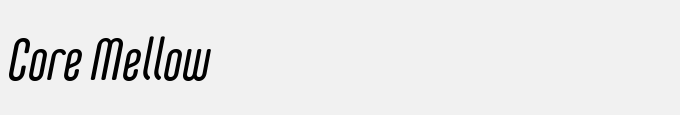 Core Mellow 49 Cp Regular Italic