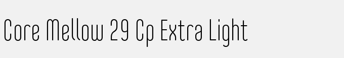 Core Mellow 29 Cp Extra Light