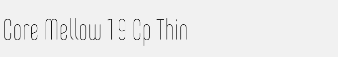 Core Mellow 19 Cp Thin