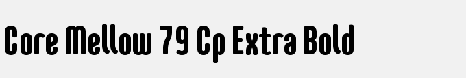 Core Mellow 79 Cp Extra Bold