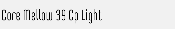 Core Mellow 39 Cp Light