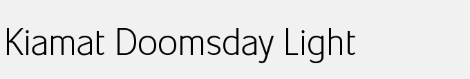 Kiamat Doomsday Light