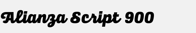 Alianza Script 900