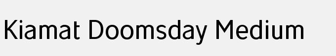 Kiamat Doomsday Medium
