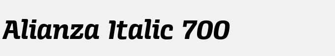 Alianza Italic 700