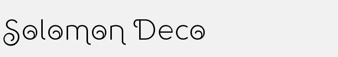 Solomon Deco