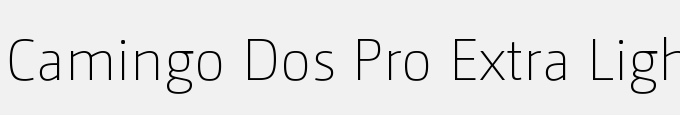 Camingo Dos Pro Extra Light