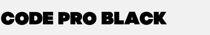 Code Pro Black