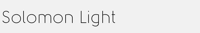 Solomon Light