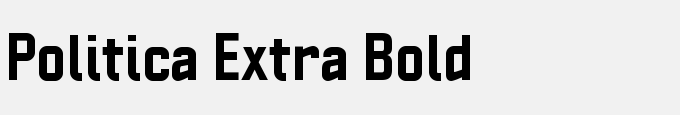 Politica Extra Bold
