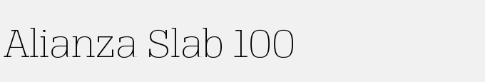 Alianza Slab 100